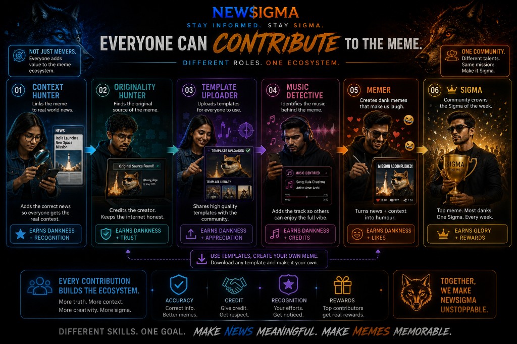 Six ways to contribute on NewSigma, from Context Hunter to Sigma of the Week